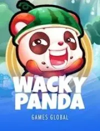 wacky panda game logo